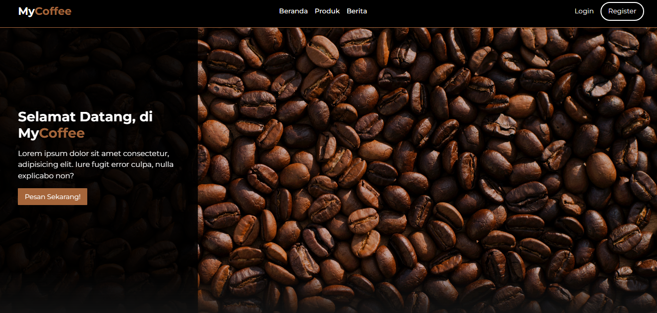 MyCoffee site